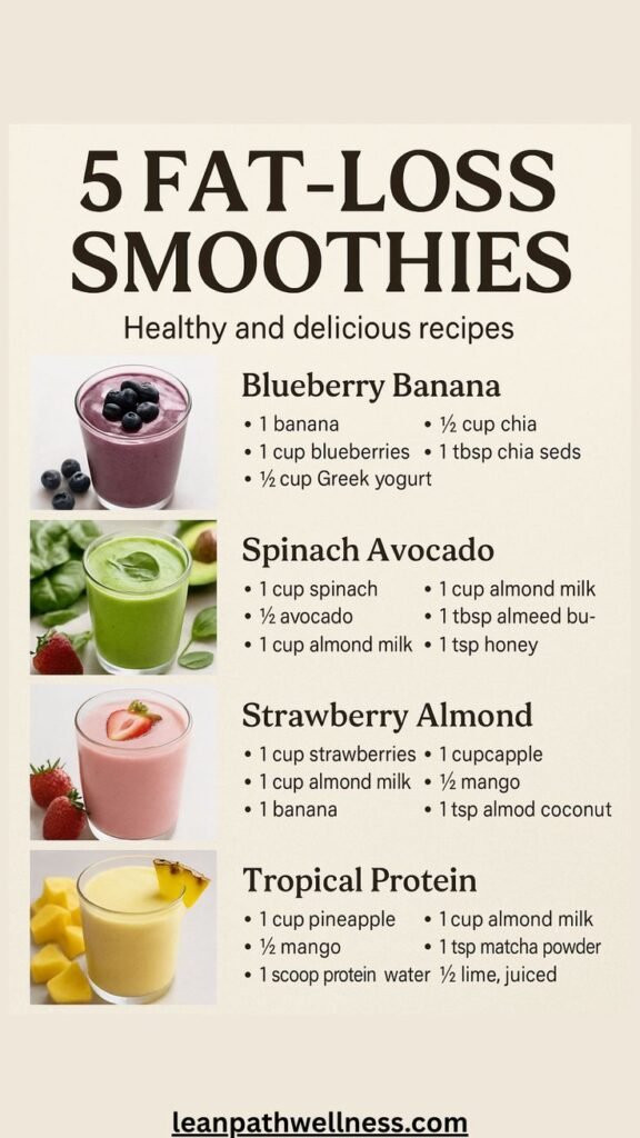 fat loss smoothies
